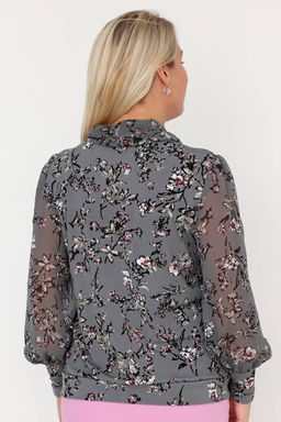 Блузка женская 7049/06/Серый - Rise фото 6