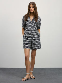 Шорты с принтом / Zarina  фото 2