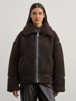 Дублёнка из искусственного меха / Zarina  фото 3