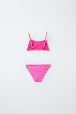 6-14 A?OS/ BIKINI BRILLOS / Fucsia - Zara фото 2