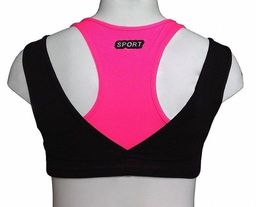 7069 Топ короткий двойной из хлопка - Chersa фото 3