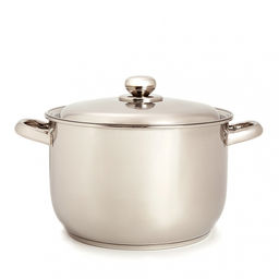 Кастрюля ПРИМА БЛЕСК 8,0л мет.крышка с ТРС-3 объем. ручки арт.1с2365, 3с83 Аша