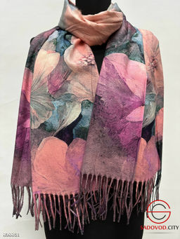 Теплые зимние палантины, из 100% кашемира.