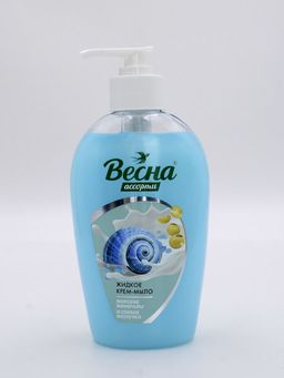 ВЕСНА АССОРТИ жидк.мыло-крем 280гр Морские минералы и Соевое молочко