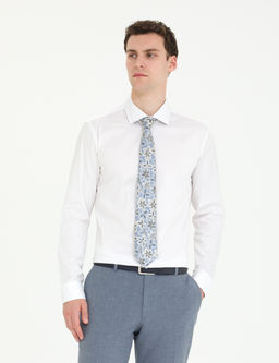Beyaz Likral_ Kolay _t_lenebilir Ekstra Slim Fit Basic G_mlek