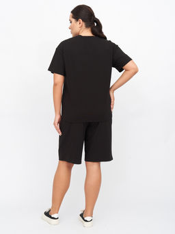 Шорты из хлопка THC02102BLK01 - Артесса фото 6