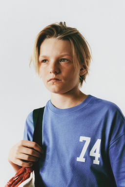 CAMISETA JOGGING N?MERO / Azul