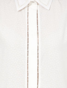 Beyaz Regular Fit K_sa Kollu G_mlek