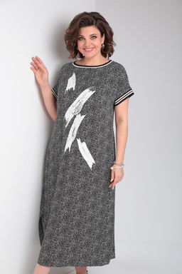 Платье INVITE 4083 черный дизайн - Mira fashion фото 214