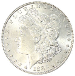 1 доллар 1885 года США Доллар Моргана