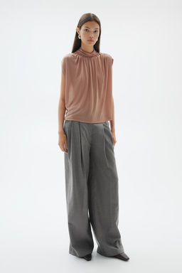 Top con cuello perkins - H&m фото 2