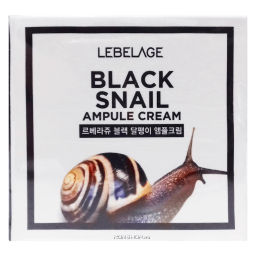 Ампульный крем с муцином черной улитки Lebelage, Корея, 70 мл Акция