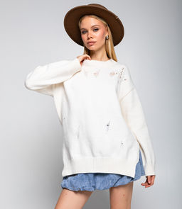 Джемпер #КТ802 (8), кремовый - Dommod фото 2