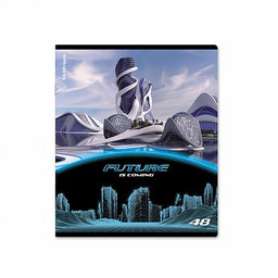 Цена за 5 шт. Тетрадь общая ученическая ErichKrause Future, 48 листов, клетка, глянцевая ламинация_MIX-PACK  фото 3