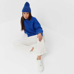 Джемпер женский MIST Knitwear, синий, размер 48-50