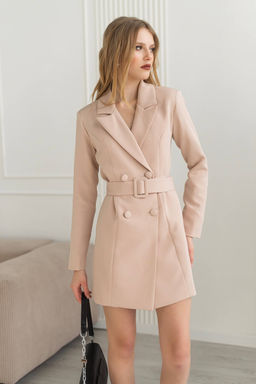 Платье Финита (пудровый) - Nadi bordo фото 6