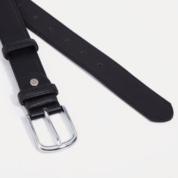 Ремень, ширина 3,2 см, винт, цвет чёрный - Simaland фото 2