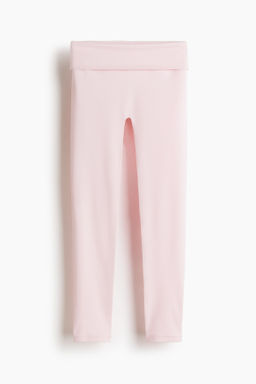 Leggings de yoga SoftMove con cintura plegable - H&m фото 3
