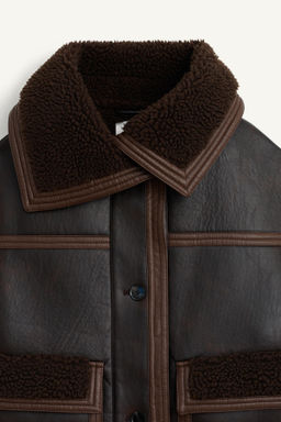 DOUBLE-FACED JACKET LIMITED EDITION - Zara фото 8