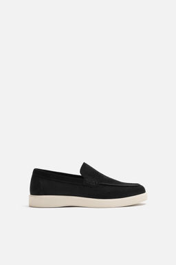 CASUAL LEATHER LOAFERS - Zara фото 3