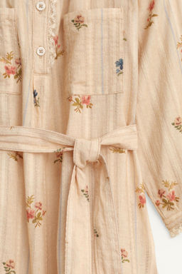 LIMITED EDITION FLORAL PRINT SHIRT DRESS - Zara фото 8