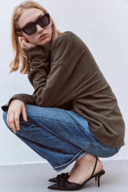 BOW SLINGBACK HEELS - Zara фото 2