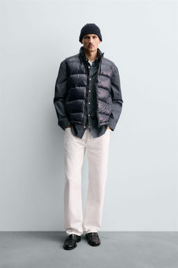 100% FEATHER WATER-REPELLENT DOWN GILET