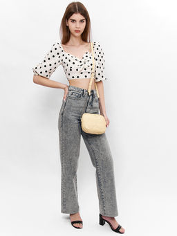 LACCOMA сумка Джулия-ЛЦ802-бежевый эко кожа хлопок фото 8