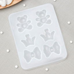 Молд Атрибуты принцессы, силикон, 12?9,5?1 см, ячейка 3,5?3 см - Simaland фото 2