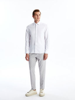 Slim Fit Uzun Kollu Arm?rl? Erkek G?mlek