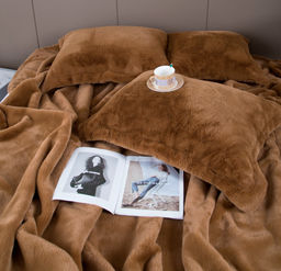 Покрывало декоративное Rabbit (охра) 220х240 - Kazanov.a. фото 4