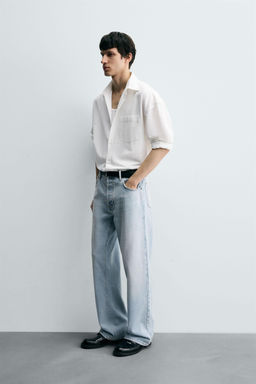 FLARED FIT JEANS - Zara фото 4