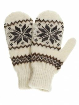 Варежки женские "Звезда с зигзагом" 3009-2