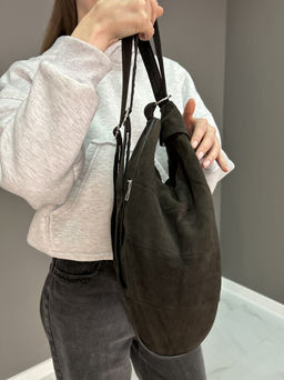 Сумка-рюкзак женская из телячьей кожи