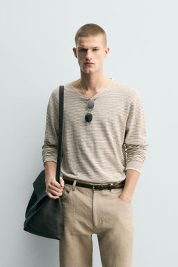 JERSEY RAYAS MEZCLA ALGOD?N / Rayas - Zara фото 2