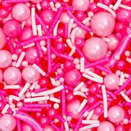 Кондитерская посыпка Клубника со сливками, 50 г