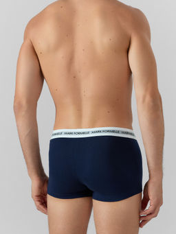 Цена за 2 штуки! Трусы боксеры мужские синие - Mark formelle фото 5