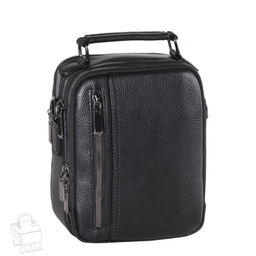 Сумка мужская кожаная 8270-5QH black Heanbag в Новосибирске
