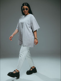 Ирбис футболка женская (серый варенка)