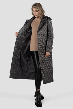 Пальто женское демисезонное - El podio фото 3