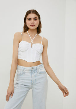 Блузка-топ жен.