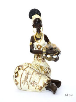 Статуэтка Африканка 14 см / 26226E /уп 48/ - Галеонтрейд фото 6