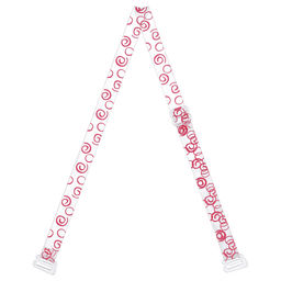 Бретели (пара) Gamma BR-1022 в пакете 10 мм 10 пар СК/Распродажа красный