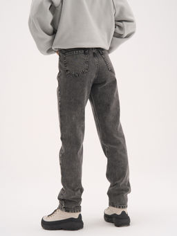 Джинсы Straight fit "Темно-серые" женские