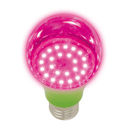 LED-A60-8W/SPSB/E27/CL PLP30GR Лампа светодиодная для растений. Форма "A", прозрачная. Спектр для рассады и цветения. Картон. ТМ ФитоЛето