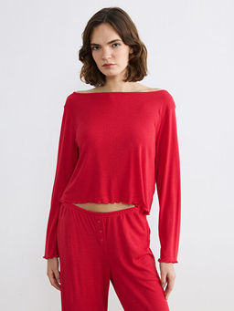 Kay?k Yaka Kad?n Pijama Tak?m