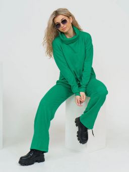 Костюм женский, цвет зеленый