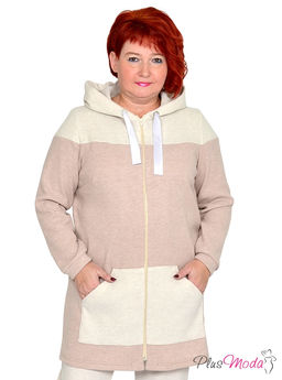 Толстовка Модель №1426 размеры 44-84 - Plusmoda фото 3