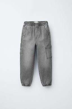 JEANS COMFORT JOGGER / Gris