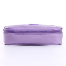 Косметичка-пенал на молнии, на подкладке, Style, синяя - Simaland фото 2